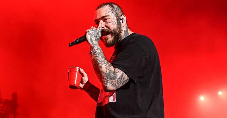 Post Malone performs on Day 3 of Outside Lands Music And Arts Festival