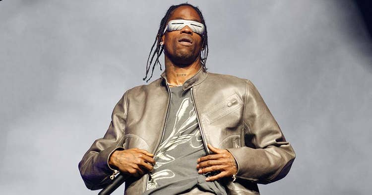 Travis Scott performs at The O2 Arena on August 6, 2022 in London, England