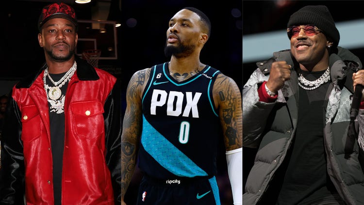 Cam'ron, Damian Lillard, and Ma$e