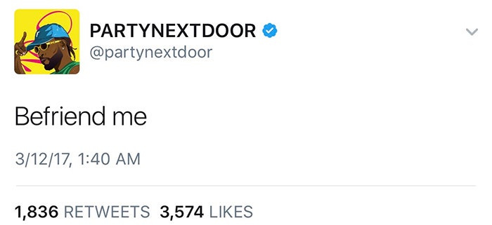 PND Tweet