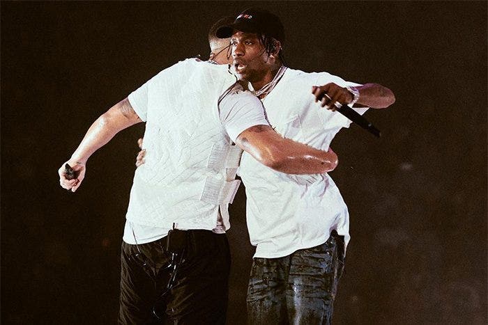 Drake and Travis Scott