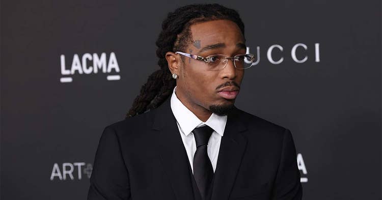 Quavo attends the 2021 LACMA Art + Film Gala presented by Gucci at Los Angeles County Museum of Art