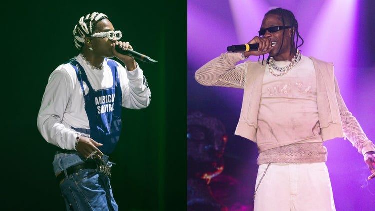 ASAP Rocky and Travis Scott